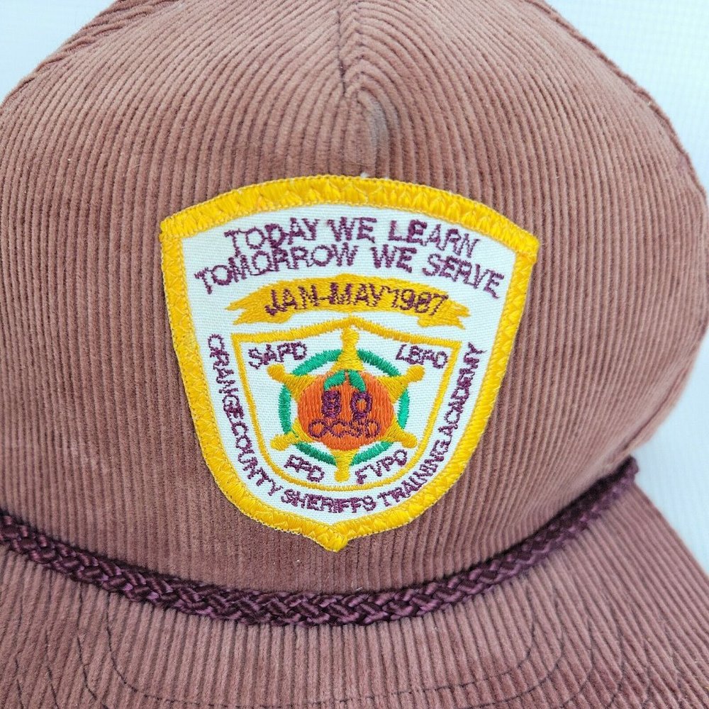 Orange County Sheriffs Training Academy Corduroy Hat … Gem